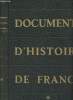 Documents d'histoire de France. Collectif