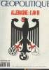 Géopolitique n°44 - Hiver 1993-1994 - Allemagne : l'an III. Collectif