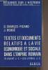 "Textes et docuements relatifs à la vie économique et sociale dans l'Empire Romain 31 avant J.-C. - 225 après J.-C. - ""Regards sur l'histoire"" n°6". ...