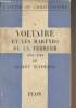 L'avenir du christianisme - X - Voltaire et les martyrs de la Terreurs (1689-1799). Dufourcq Albert