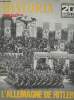 "Historia magazine n°145 - 20e siècle - L'Allemagne de Hitler - L'Allemagne hitlérienne par Alan Bullock - La ""nuit de cristal"" - L'économie du IIIe ...