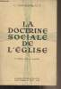 La doctrine sociale de l'église (2e édition revue et augmentée). Van Gestel C., O.P.