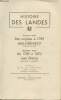 Histoire des Landes : 1re partie : Des origines à 1789 - 2e partie : De 1789 à 1870. Larroquette Albert/Prigent Emile