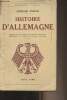 "Histoire d'Allemagne - ""Bibliothèque historique""". Pinnow Hermann