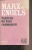Les livres qui ont changé le monde n°19 : Mars et Engels, Manifeste du Parti communiste. Collectif