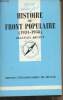 "Histoire du Front populaire (1934-1938) - ""Que sais-je ?"" N°1209". Brunet Jean-Paul