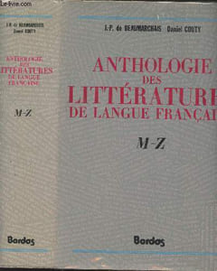 Anthologie des littératures de langue française - M-Z