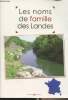 Les noms de famille des Landes. Collectif