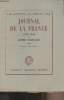 "Journal de la France 1939-1944 - Tome II - ""Bibliothèque du cheval ailé'". Fabre-Luce Alfred