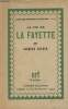 "La vie de La Fayette - ""Vies des hommes illustres"" n°18". Kayser Jacques