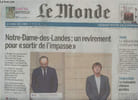 "Le Monde n&deg;22712 - 74e ann&eacute;e - Vendredi 19 janv. 2018 - Notre-Dame-des-Landes : un revirement pour ""sortir de l'impasse"" - Sant&eacute; : la t&eacute;l&eacute;m&eacute;decine ...