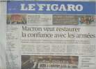 Le Figaro n°2842 - Vendredi 19 janv. 2018 - Macron veut restaurer la confiance avec les armées - Enquête : en Province, la nouvelle jeunesse des ...
