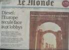 "Le Monde n°22017- 71e année - Vendredi 30 oct. 2015 - Diesel : l'Europe recule face aux lobbys - Le monde des livres : Palmyre, l'oasis perdue de la ...