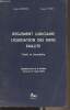 Règlement judicaire, liquidation des biens, faillite - Traité et formulaire (Supplément à la 4e édition à jour au 1er mars 1978). Argenson ...
