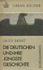 "Die deutschen und ihre jüngste geschichte (Beobachtungen und Bemerkungen zum deutschen Schicksal der letzten fünfzig Jahre (1911-1961) - ""Urban ...