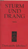 Sturm und Drang - Dramatische Schriften - I. Collectif