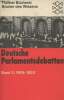 "Deutsche Parlamentsdebatten - Band II : 1919-1933 - ""Fischer Bücherei"" N°6065". Junker Detlef