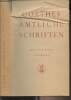 Amtliche Schriften - Zweiter Band (Die schriften der jahre 1788-1819). Goethe