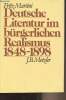 Deutsche Literatur im bürgerlichen Realismus 1848-1898. Martini Fritz