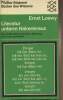 Literatur unterm Hakenkreuz - Das dritte reich und seine dichtung - Eine Dokumentation. Loewy Ernst