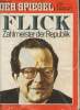 "Der Spiegel, Nr.44 - 38. Jahrgang DM 4, 29. oktober 1984 - Flick Zahlmeister der Republik - Mysteriöse Vermerke über Kohl - Verunsicherte Autokäufer ...