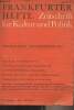 Frankfurter Hefte - 24. Jahrgang heft 5 Mai 1969 - Zeitschrift für Kultur und Politik - Kurzartikel : Walter Dirks : Der demokratische Sprung nach ...