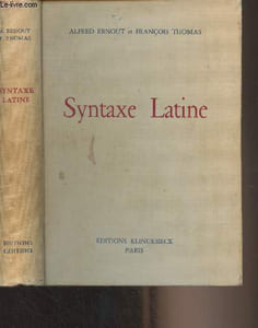 "Syntaxe latine - ""Nouvelle collection à l'usage des classes"" XXXVIII"