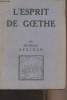 L'esprit de Goethe, d'après Faust et le conte du Serpent Vert. Steiner Rudolf