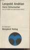 "Leopold Andrian - Werke und weltbild eines österreichischen Dichters - ""österreich-reihe"" band 340/342". Schumacher Horst