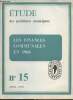 Etude des problèmes municipaux n°15 - Avril 1968 - Les finances communales en 1968. Collectif
