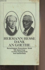 "Dank an Goethe - ""Insel taschenbuch"" n°129"