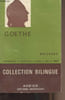 Ballades de Goethe - Collection bilingue des classiques &eacute;trangers. Goethe