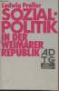 Sozialpolitik in der Weimarer Republik. Preller Ludwig