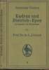 "Kudrun und Dietrich-Epen in Auswahl mit Wörterbuch - ""Sammlung Göschen"" n°10". Prof. Dr. Jiriczek Otto L.
