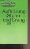 "Aufklärung Sturm und Drang - ""Geschichte der deutschen Literatur"" n°1". Herold Theo/Wittenberg Hildegard