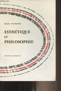 Esthétique et philosophie
