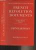 French Revolution Documents, volume II - 1792-95. Hardman John