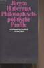 Philosophisch-politische Profile (Erweiterte ausgabe). Habermas Jürgen