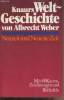 Knaurs Weltgeschichte - band 2 : Neuzeit und neueste zeit. Weber Albrecht