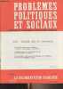 Problèmes politiques et sociaux - n°231-232 - 21 juin 1974 - Cuba : quinze ans de castrisme - L'évolution du régime castriste - Travail, salaires, ...