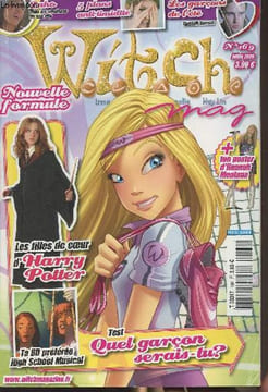 Witch n°169 Juillet 2009 -Zaho, dans les coulisses de son clip - Les filles de coeur d'Harry Potter - Les garçons incontournables de l'été - ...