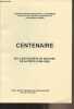 Centenaire de la découverte du vecteur de la peste (1898-1998). Collectif