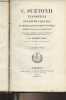Tranquilli duodecim caesares et minora quae supersunt opera - Baumgartenii-crusii commentario - Excursibus ernestii et annotationibus variorum ...