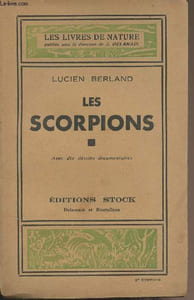 "Les scorpions - ""Les livres de nature"""