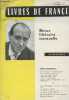 Livres de France - 12e ann&eacute;e n&deg;9 Nov. 1961 - Henri Perruchot : Henri Perruchot par Andr&eacute; Maurois - Art et destin par Henri Perruchot - Gauguin, par ...