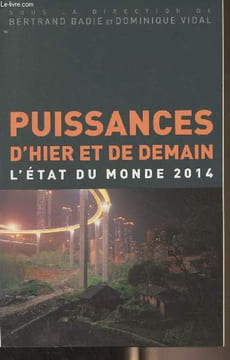 Puissances d'hier et de demain - L'état du monde 2014. Badie Bertrand/Vidal Dominique