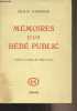 "Mémoires d'un bébé public - ""Les lettres nouvelles"" n°28". O'Connor Philip