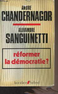 "Réformer la démocratie ? Débat présenté et animé par Thierry Pfister - ""Face à face"""