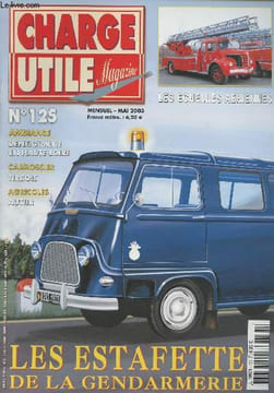 Charge utile magazine - n°125 Mai 2003 - Les poids lourds traversent Paris - Festival à Saint-Caradec-Tregomel - 12e tractomania à Caussade - ...