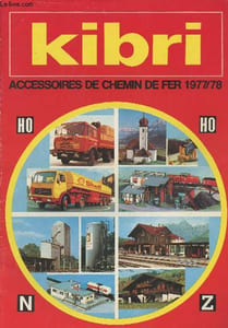 Kibri, accessoires de chemin de fer 1977/78